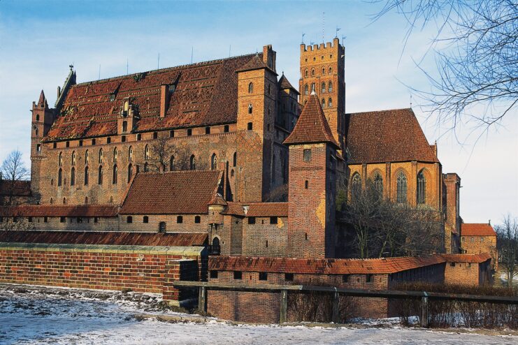 Exterior of Malbork Castle