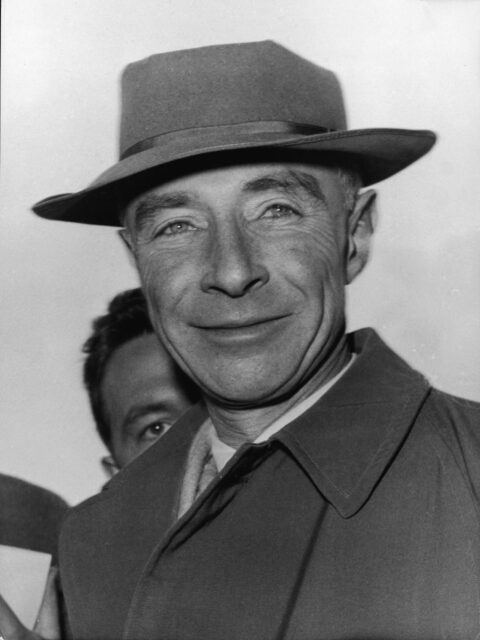 J. Robert Oppenheimer smiling
