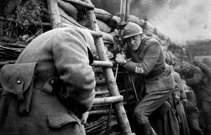 Kirk Douglas as Col. Dax in 'Paths of Glory'