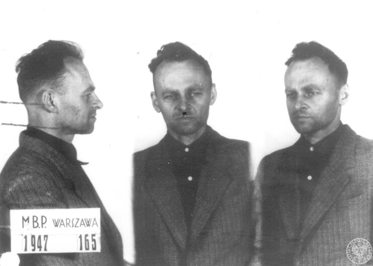 Witold Pilecki's mugshot