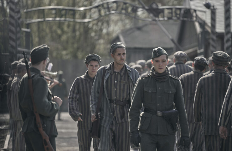 Still from 'The Tattooist of Auschwitz'