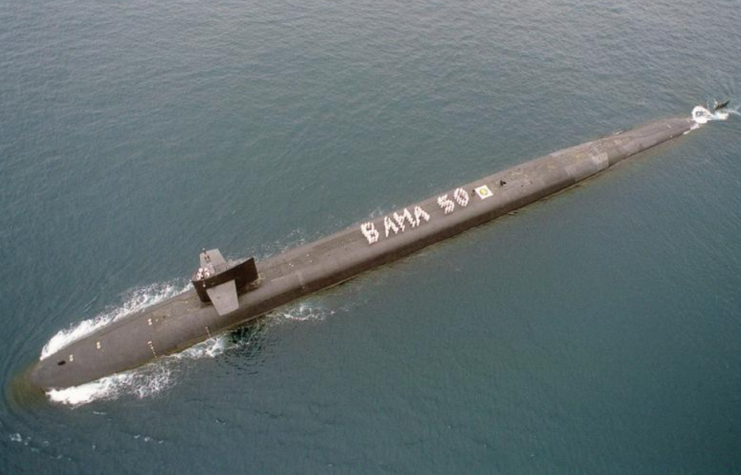 USS Alabama (SSBN-731) surfaced at sea