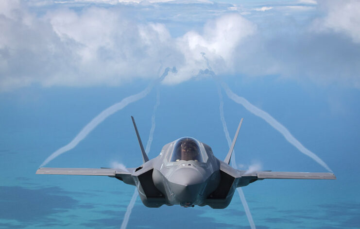 Lockheed Martin F-35B Lightning II in flight