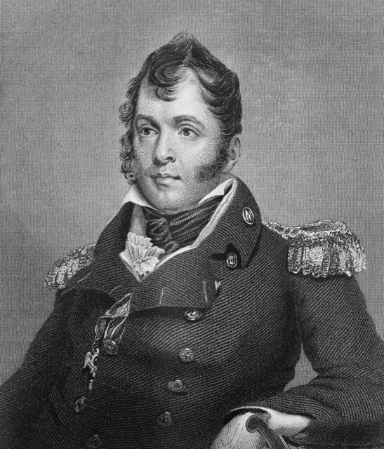 Engraving of Oliver Hazard Perry