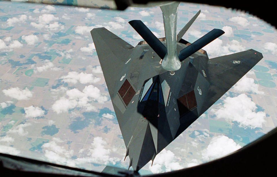 Lockheed F-117A Nighthawk in flight