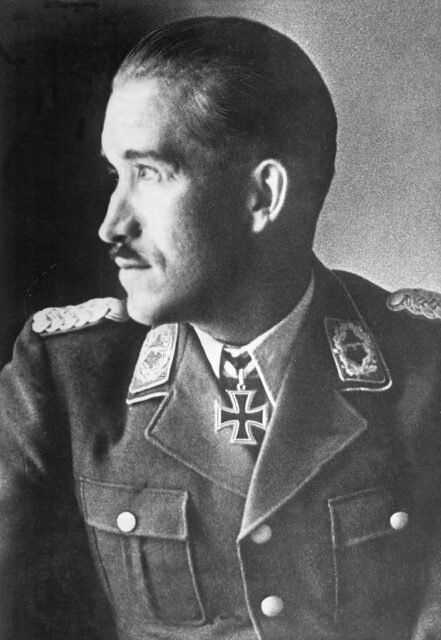 Military portrait of Adolf Galland