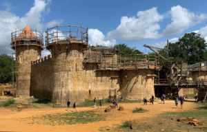 Exterior of Guédelon Castle