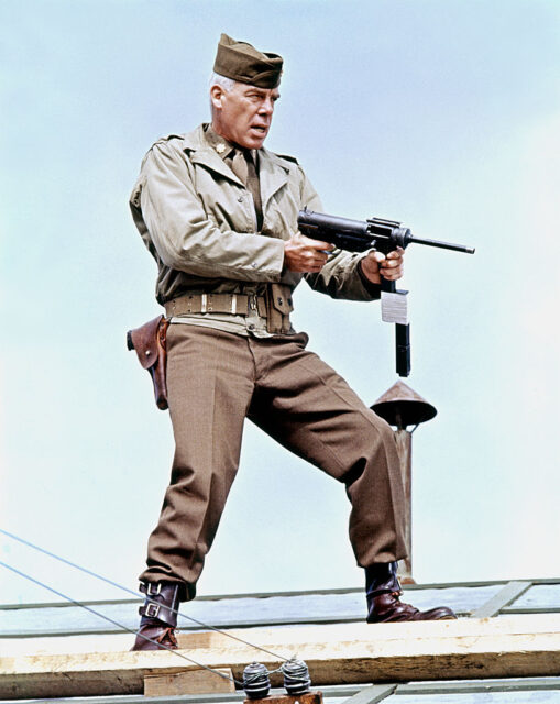 Lee Marvin and Maj. John Reisman in 'The Dirty Dozen'