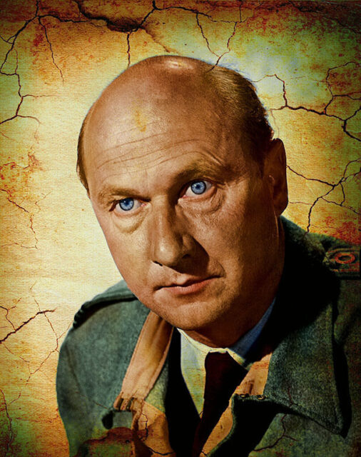 Donald Pleasence as Flight Lt. Colin "The Forger" Blythe in 'The Great Escape'