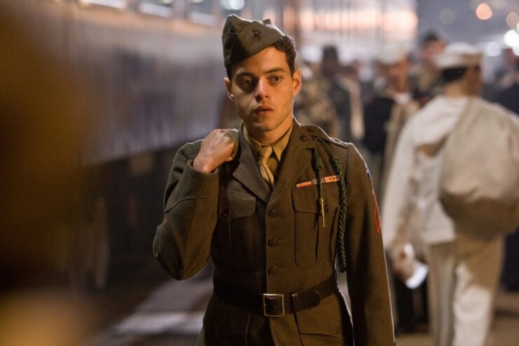 Rami Malek as Merriell Shelton in 'The Pacific'