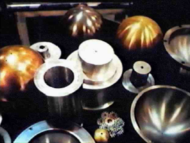 Internal components of a B61 thermonuclear gravity bomb