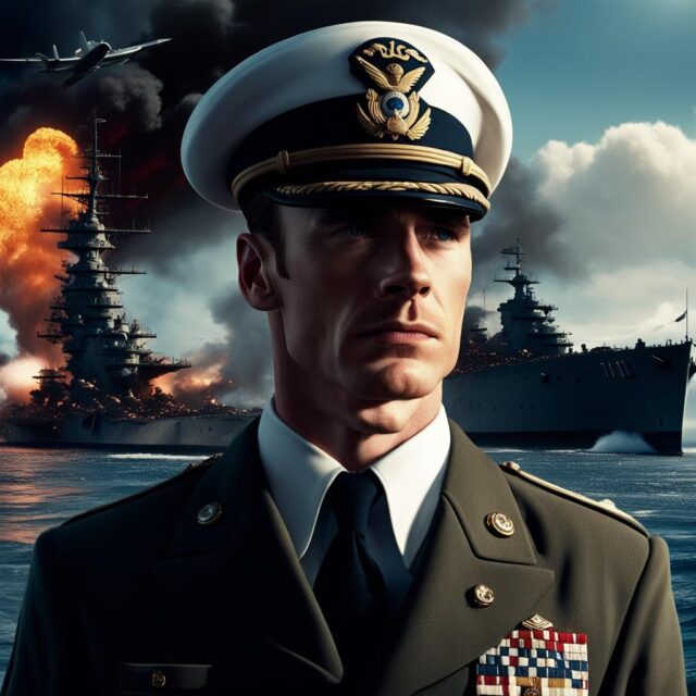 AI image of Michael Fassbender as Rafe McCrawley in 'Pearl Harbor'
