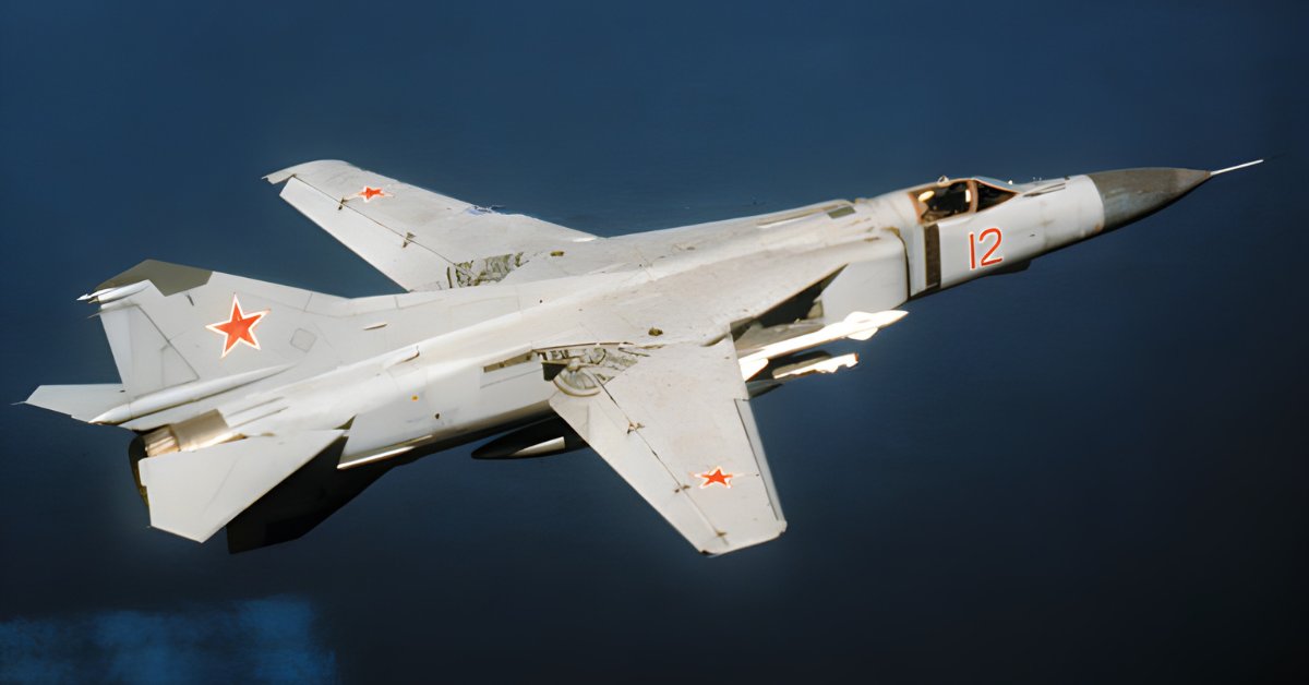 An Unmanned Soviet MiG-23M Once Flew 560 Miles Before Crashing