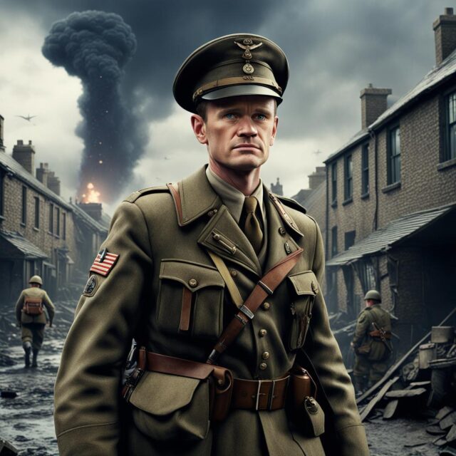 AI image of Neil Patrick Harris as Pvt. James Ryan in 'Saving Private Ryan'