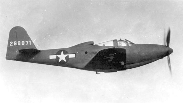 Bell P-63 Kingcobra in flight
