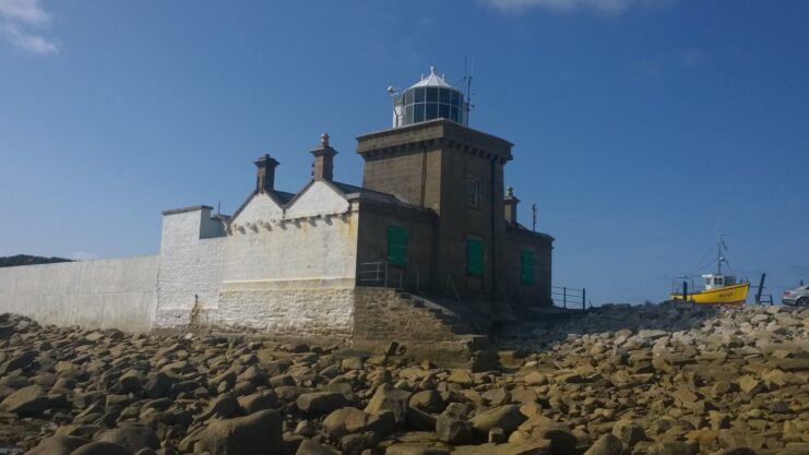 Exterior of the Blacksod Lighthouse
