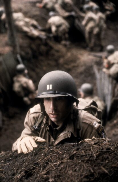 David Schwimmer as Herbert Sobel in 'Band of Brothers'