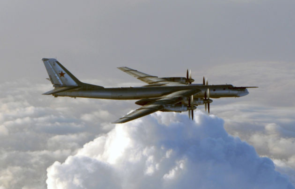Tupolev Tu-95MS in flight