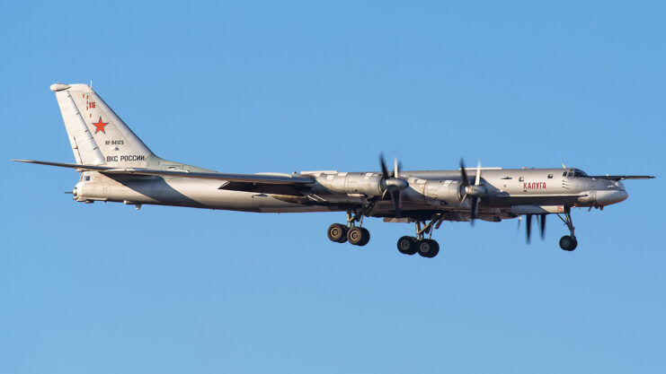 Tupolev Tu-95MS in flight