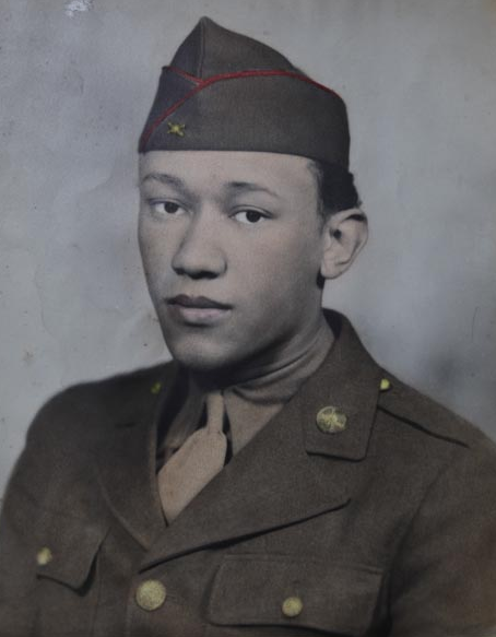 Military portrait of Waverly Bernard Woodson, Jr