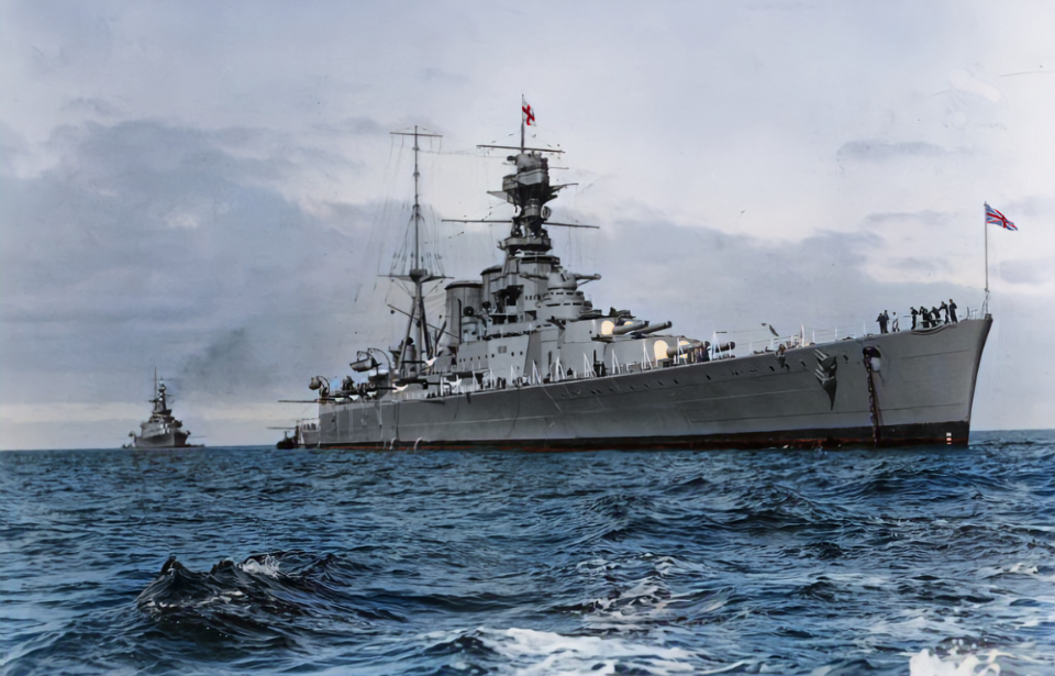 The Tragic Last Stand of the HMS Hood Against Germany’s Prized
Battleship Bismarck