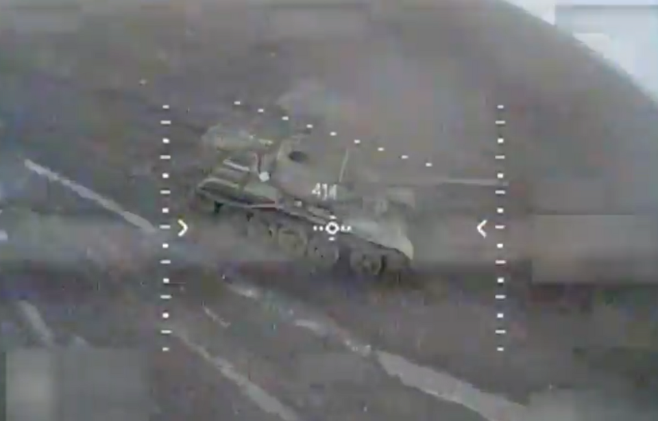 Russia Is Getting So Desperate In Its War Against Ukraine That It’s
Deployed Obsolete T-55 Tanks