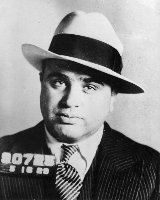 Al Capone's mugshot