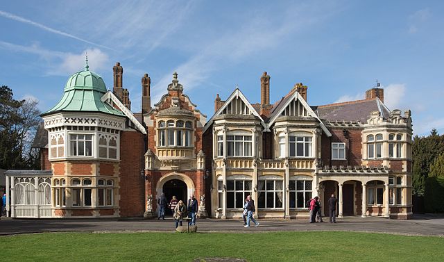 Exterior of the mansion at Bletchley Park