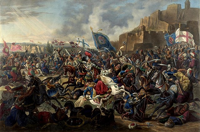 Painting of the Siege of Belgrade