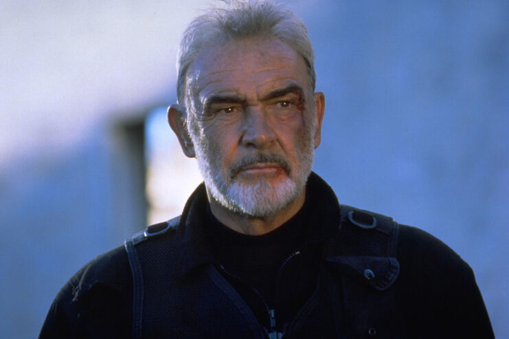 Sean Connery as John Patrick Mason in 'The Rock'