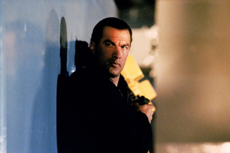 Steven Seagal as Casey Ryback in 'Under Siege'