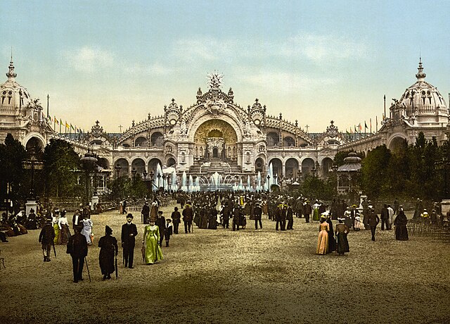 Illustration of the 1900 Paris Exposition