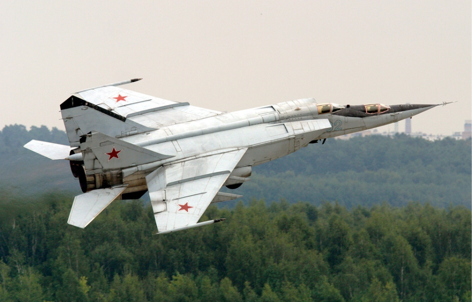 Mikoyan-Gurevich MiG-23 taking off