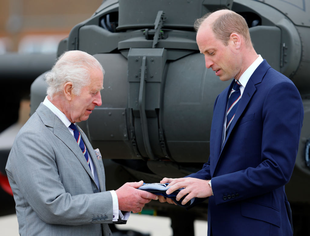 King Charles III Names Prince William ColonelinChief of the Army Air