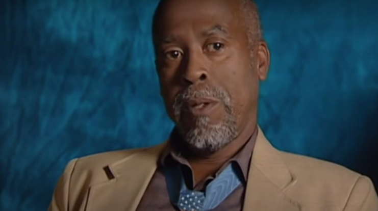 Clarence Sasser wearing his Medal of Honor