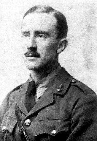 Military portrait of J.R.R. Tolkien