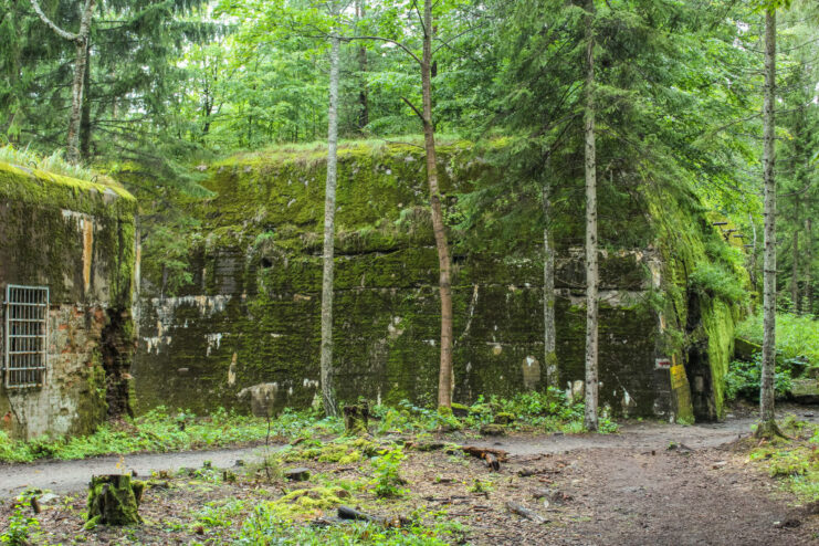 Exterior of what remains of the Wolfsschanze, also known as the Wolf's Lair