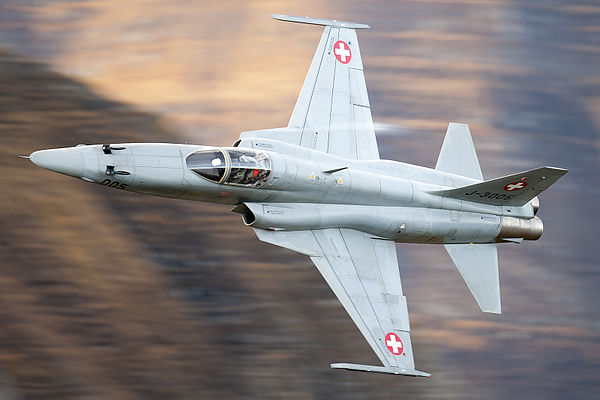Northrop F-5E Tiger II in flight