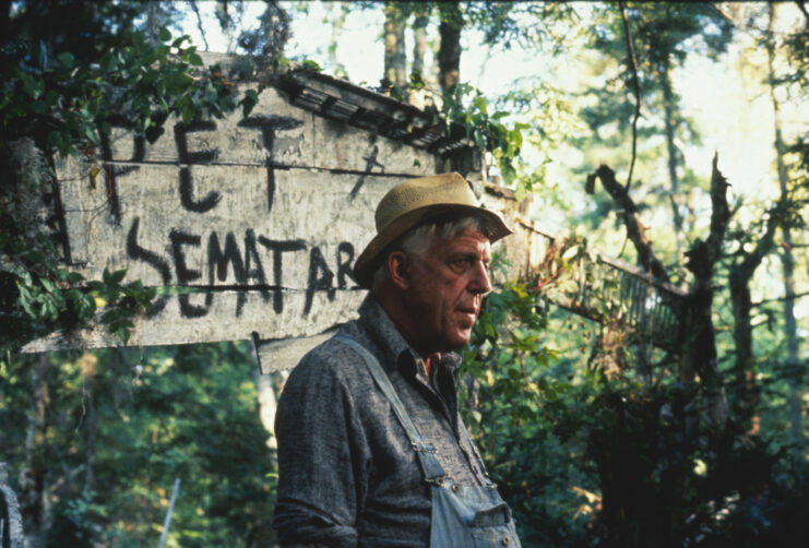 Fred Gwynne as Jud Crandall in 'Pet Sematary'