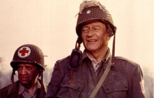 John Wayne in 'The Longest Day.'