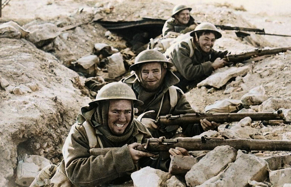 Photo Credit: Bettmann / Getty Images (Colorized by Palette.fm)