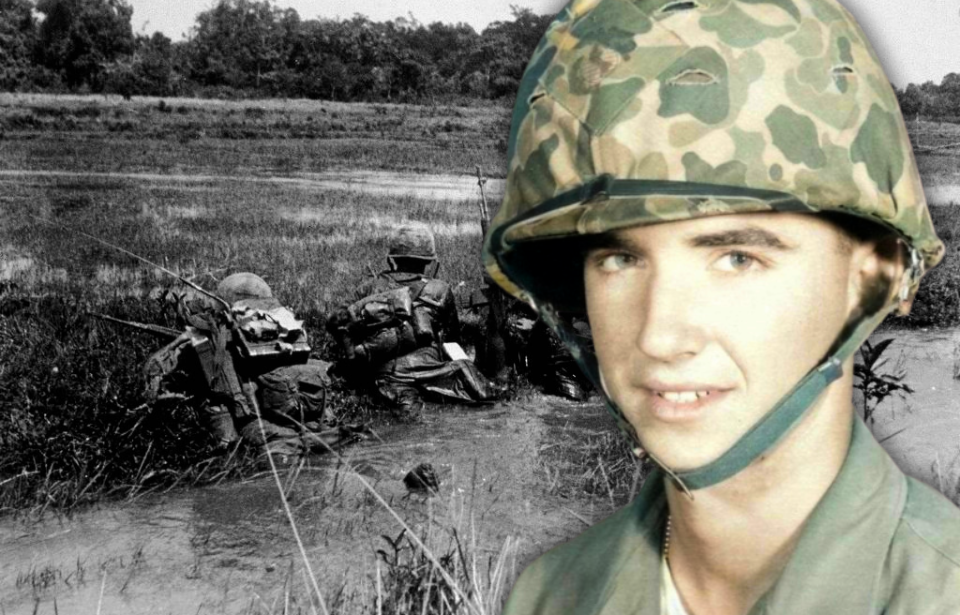 Photo Credit: 1. Hulton Archive / Getty Images 2. USMC Archives / Flickr CC BY 2.0 (Colorized by Palette.fm, Brightness Decreased, Contrast & Saturation Increased)