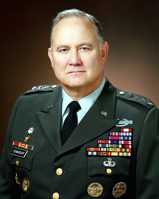 Military portrait of Gen. Norman Schwarzkopf