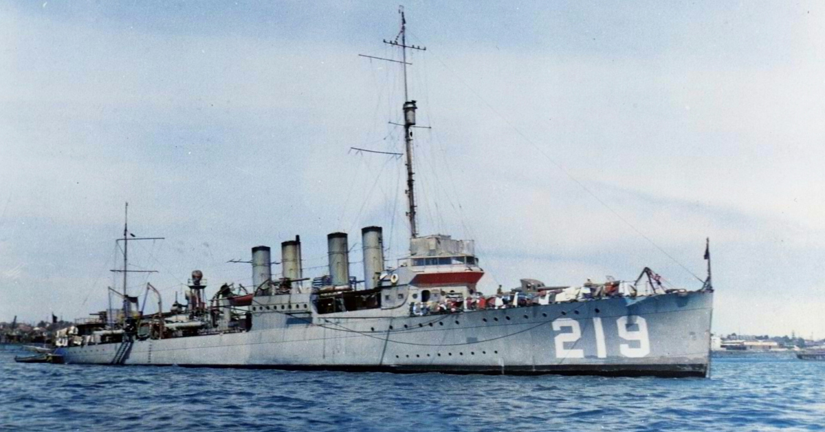 Over 80 Years After Being Sunk By the Japanese, the 'Dancing Mouse