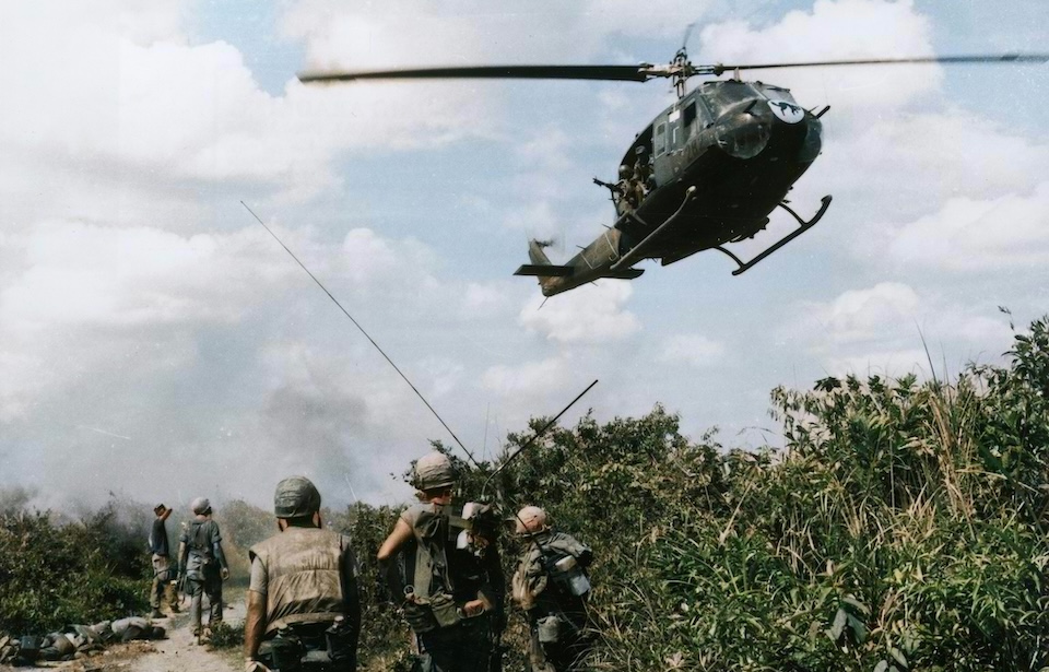 Photo Credits: USMC / Getty Images (colorized by Palette.FM). 