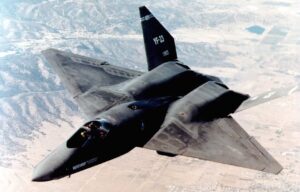 Northrop YF-23 PAV-1 in flight.