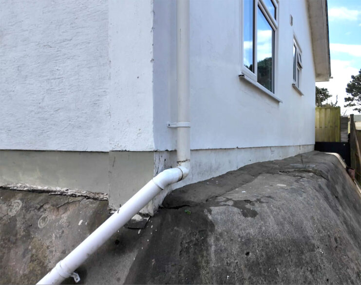 Exterior of a house