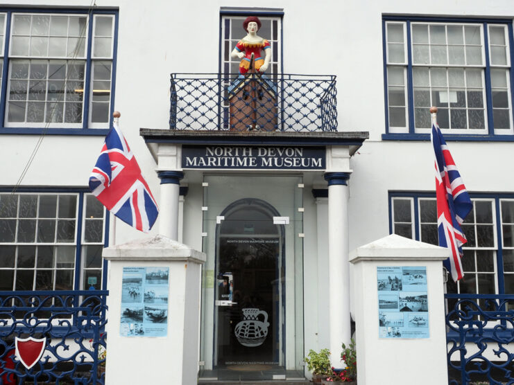 Exterior of the North Devon Maritime Museum