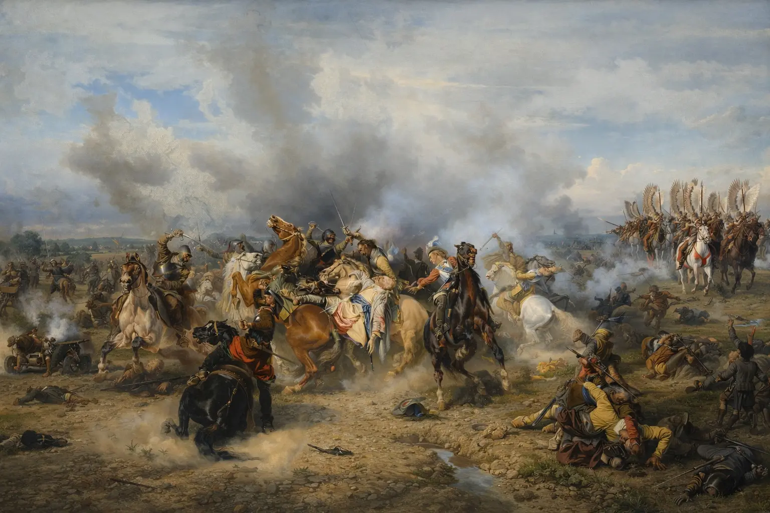 The Battle of Lützen, the death of Gustavus Adoplhus