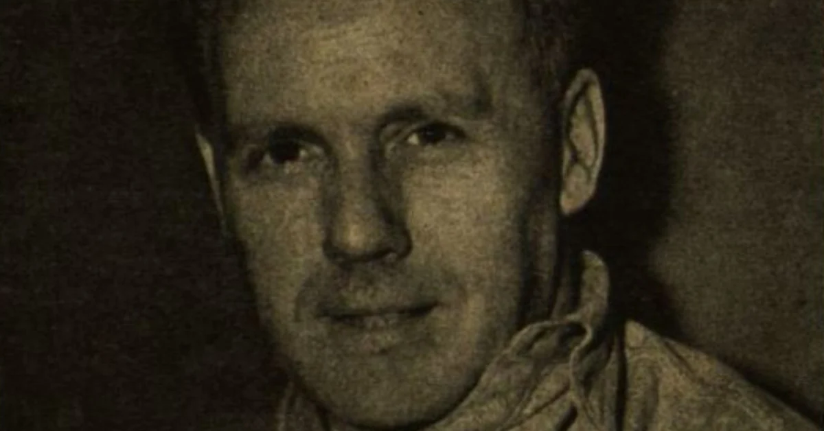 Image of IRA Chief of Staff Sean Russell, circa 1930s, taken from a magazine published 1942.